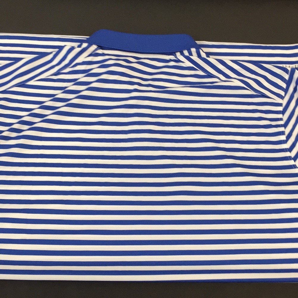 NWT Nike Golf Polo Dri-Fit Blue Men’s Standard Fit - Picture 9 of 11